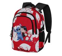 Lilo and Stitch Kiss-Plus Running Backpack, Red, 34 x 46 cm, Capacity 32 L