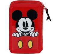 Disney: Karactermania - Mickey - Astuccio Matite Triplo Red -