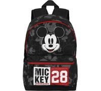 Disney Topolino Year-Zainetto Piccolo HS FAN, Nero, 25 x 35 cm, Capacità 12 L