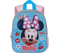 Disney Minni Mouse Happiness-Zainetto 3D Elite, Blu, 25 x 30 cm, Capacità 7 L