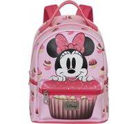 Disney Minni Mouse Muffin-Zainetto Heady Piccolo, Rosa, 22 x 25 cm, Capacità 8 L