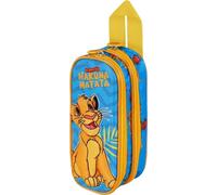 Disney Il Re Leone Hakuna-Astuccio 3D Doppio, Blu, 22 x 9,5 cm