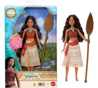 Mattel Disney Oceania - Vaiana Cantante, Bambola Ispirata al Film Live-Action Disney con 2 Accessori, Canta la Canzone Canta Oltre l'Orizzonte (How Far I'll Go) in 4 Lingue, 3+ Anni, JMT27