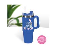 Paladone Disney Stitch - Tazza termica da viaggio con cannuccia, 900 ml, con licenza ufficiale, con manico, per tè freddo o caffè, merchandising della cultura pop per i fan