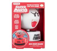 Paladone Super Mario Boo - Luce notturna con sensore di movimento, con licenza ufficiale Nintendo, lampada LED e allarme di sicurezza per la camera dei bambini, adolescenti, casa, idea regalo