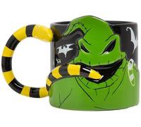 Paladone - Tazza in ceramica scolpita 3D Oogie Boogie di Nightmare Before Christmas, risplende al buio, per caffè, tè o cioccolata calda, idea regalo, licenza ufficiale Disney