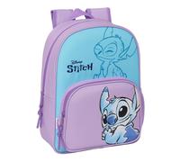 E_0002_S4310664 Stitch Zaino Scuola Stitch Sweet Azzurro Lilla 26 x 34 x 11 cm C