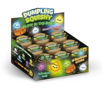 Merchandising Display 12 Pz - Dumplings Squishy Glow In The Dark