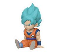 Plastoy Son Goku Super Saiyan Blue Dragon Ball Piggy Bank 18 Cm Arancione