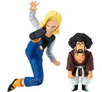 Merchandising Dragon Ball Z: Banpresto - Match Makers Android 18 Vs Mr. Satan(Vs