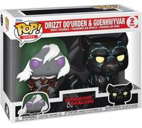 Dungeons & Dragons Pop Movies Vinile Figures Drizzt & Guenhwyvar 2-pack 9 Cm Fu