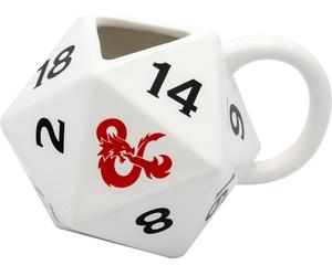 Merchandising Dungeons & Dragons: Joy Toy - Tazza A Forma Di Dado D20 In Ceramic