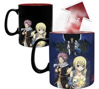 Merchandising Fairy Tail: ABYstyle - Natsu & Lucy (Mug Heat Change 460 ml / Tazz