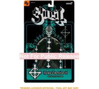 SUPER7 Deluxe Ghost Papa Emeritus II - 7" Ghost Action Figure with Accessories Classic Heavy Metal Collectibles and Retro Toys