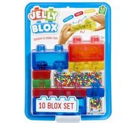 Jelly blox - set 10 blocchi morbidi e colorati per bambini 2+