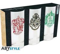 Merchandising Harry Potter: ABYstyle - Harry Potter (3 Glass Set / Set Bicchieri