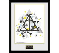 GB eye Ltd Harry Potter, Deathly pixel, con stampa artistica, 30 x 40 cm, legno,