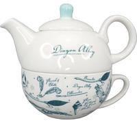 Harry Potter Set da tè - Diagon Alley - Tea for One - Harry Potter Cup - Teiera per una persona - teiera piccola