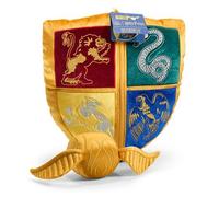 Harry Potter Cushion with Plush Figure Quidditch Crest & Golden Snitch