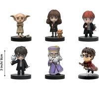 YuMe Hero Box Harry Potter - Serie classica - Personaggi da collezione da 7,6 cm, uno fornito, per età 8+, colleziona Dobby, Harry, Hermoine, Ron, Silente, Quidditch