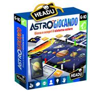 Headu- Astrogiocando Gioco Educativo, Dai 6 ai 10 Anni, Multicolore, 8.05959E+12