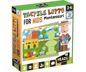 Merchandising Headu: Montessori - Tactile Lotto For Kids
