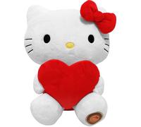 Hello Kitty con cuore ECO-peluche 14x13x24 cm