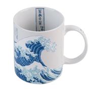 Grupo Erik: Tazza Onda Hokusai | Tazza La grande onda di Kanagawa, in porcellana, 300 ml, Tazza colazione originale, tazza regalo, la grande onda di kanagawa gadget