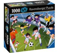 Ravensburger - Puzzle 1000 Pezzi: 80s Holly&Benji, Puzzle Adulti, Puzzle con Foto, Regalo Per Lui e Per Lei, 70x50cm