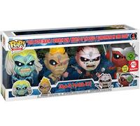FUNKO POP ROCKS: Iron Maiden - Eddie 4PK Glow in the Dark Box Set (AE Exclusive