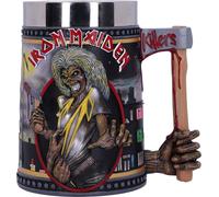 NEMESIS NOW Licenza Ufficiale Iron Maiden The Killers Eddie Album Tankard, Metallo, Nero, 1 unità (Confezione da 1)
