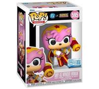 Jla & Sonic: Funko Pop Heroes - Amy Rose/Wonder Woman (Vinyl Figure 595) ...