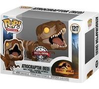 Funko Pop Jurassic World 3 Atrociraptor Red Exclusive Marrone