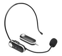 KARMA - MASTER25 - Radiomicrofono UHF ricaricabile ad archetto - Nero