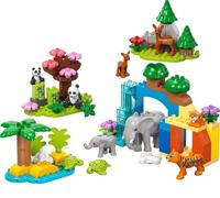 Merchandising Lego: 10446 - Duplo Town - Famiglie Di Animali 3 In 1