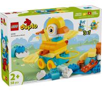 Lego Duplo 10448 Animali su ruote 3in1 Gioco Educativo per costruire un'Anatra o