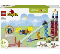 DUPLO Town Rampe creative con piccole macchinine Set 3 in 1, Giochi di costruzione
