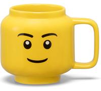 Room Copenhagen Tazza LEGO in Ceramica Boy - 255 ml | Tazza Originale per Bambini e Adulti | Idea Regalo Divertente | Lavabile in Lavastoviglie