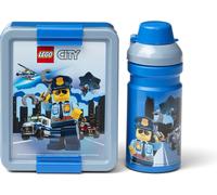 Room Copenhagen Set da Pranzo Lego City, Blu/Grigio, one size