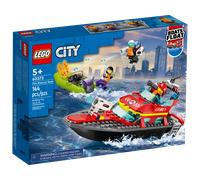 COSTRUZIONI LEGO 60373 CITY FI 60373 RE BARCA DI SOCCORSO ANT