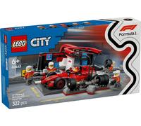 Merchandising Lego: 60443 - City Formula 1 - Ferrari Pit Stop
