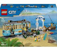 Merchandising Lego: 60506 - City Trains - Tram Classico Della Spiaggia