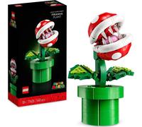LEGO Super Mario 71426 Pianta Piranha, Personaggio Snodabile con Tubo e 2 Monete, Kit Modellismo per Adulti, Idea Regalo