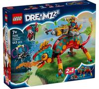 LEGO DREAMZzz 2 in 1 Il Camaleonte di Fuoco di Mateo - Animale Trasformabile in Aereo Giocattolo e Mech o in Guardiano - Costruzioni per Bambini da 7 Anni con 2 Minifigure - Idea Regalo - 71492