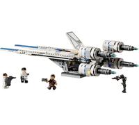LEGO Star Wars 75399 U-Wing Starfighter Ribelle - Astronave Giocattolo da Costruire con Funzione Swing-Wing, 3 Minifigure e 1 Droide K-2SO - Regalo per Bambini da 8 Anni Fan della Stagione 2 di Andor