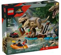 Merchandising Lego: 76975 - Jurassic World - Fuga Sul Fiume Dal T. Rex