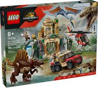 Merchandising Lego: 76976 - Jurassic World - Missione Aerea Con Spinosauro E Que