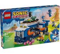 LEGO Sonic the Hedgehog Camion di Comando Team Sonic - Giocattolo Interattivo con Macchina ATV e 5 Figure tra cui Tails - Regalo per Bambini, Bambine e per i Fan dei Videogiochi da 8 Anni - 77006