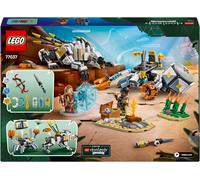 LEGO Horizon Adventures Aloy e Varl Contro Arcapode e Secodonte, Gioco d'Avventura per Bambini e Bambine da 9 Anni dal Videogioco con 2 Modellini da Costruire di Robot Giocattolo, Idea Regalo 77037
