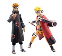 MERCHANDISING LICENCE Pack Sage Mode Naruto Vs Pain 2 Figure 10 cm Naruto 25th Anniversary SDD, Multicolor
